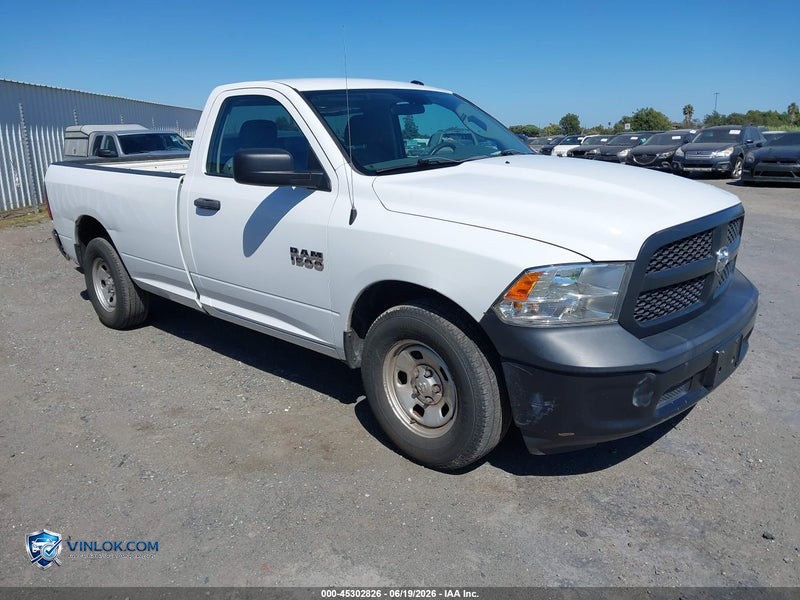 2018 RAM 1500 TRADESMAN  4X2 8' BOX – Lot 45302826 auction photo