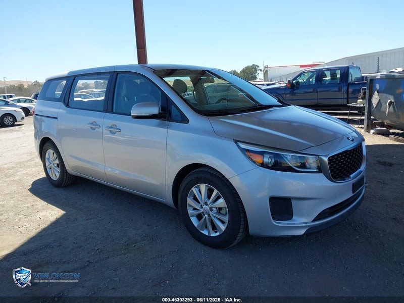 2018 KIA SEDONA L – Lot 45303293 auction photo