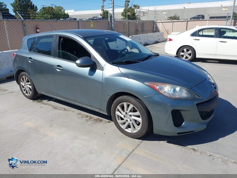 2012 MAZDA MAZDA3 I TOURING – Lot 45303465 auction photo