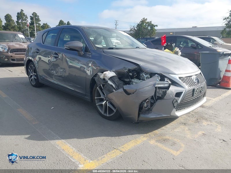 2015 LEXUS CT 200H   – Lot 45304122 auction photo