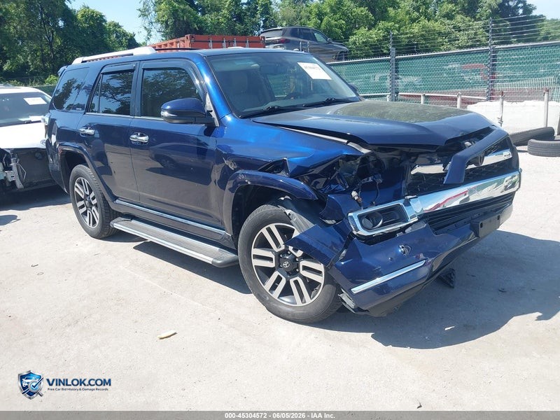 2016 TOYOTA 4RUNNER LIMITED – Lot 45304572 auction photo