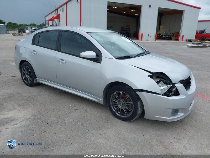 2011 NISSAN SENTRA 2.0SR – Lot 45306093 auction photo