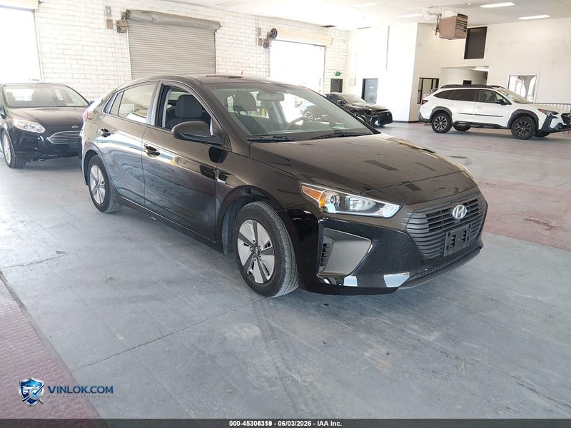 2018 HYUNDAI IONIQ HYBRID BLUE – Lot 45306319 auction photo