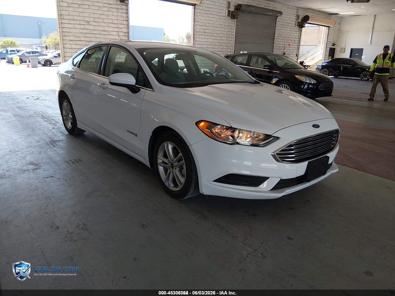 2018 FORD FUSION HYBRID S – Lot 45306364 auction photo