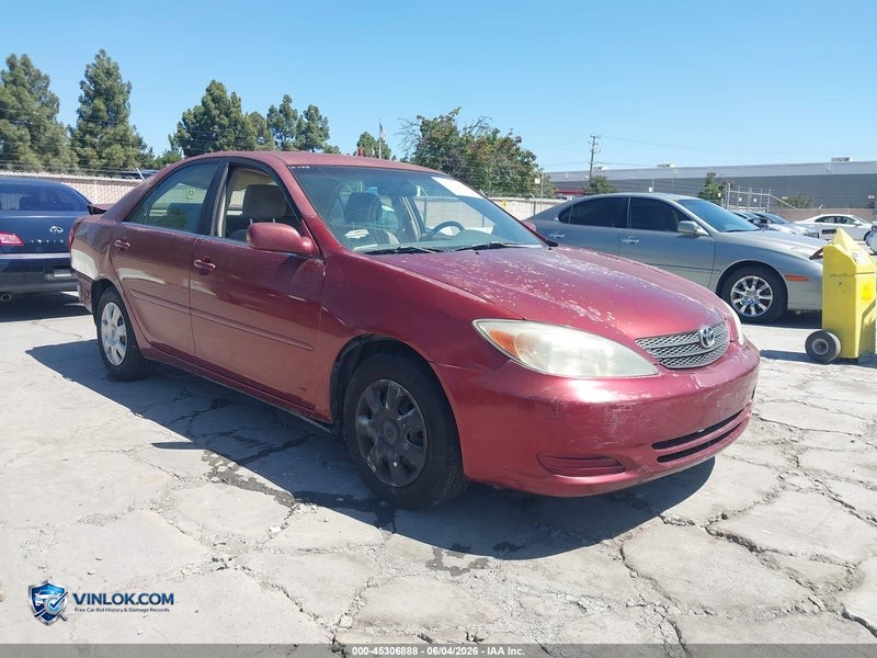 2002 TOYOTA CAMRY LE – Lot 45306888 auction photo