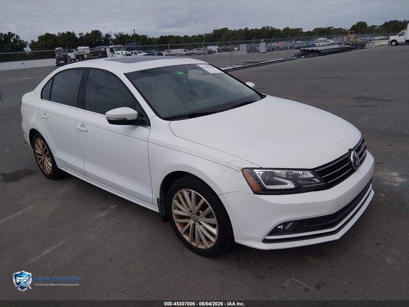 2016 VOLKSWAGEN JETTA 1.8T SEL – Lot 45307006 auction photo