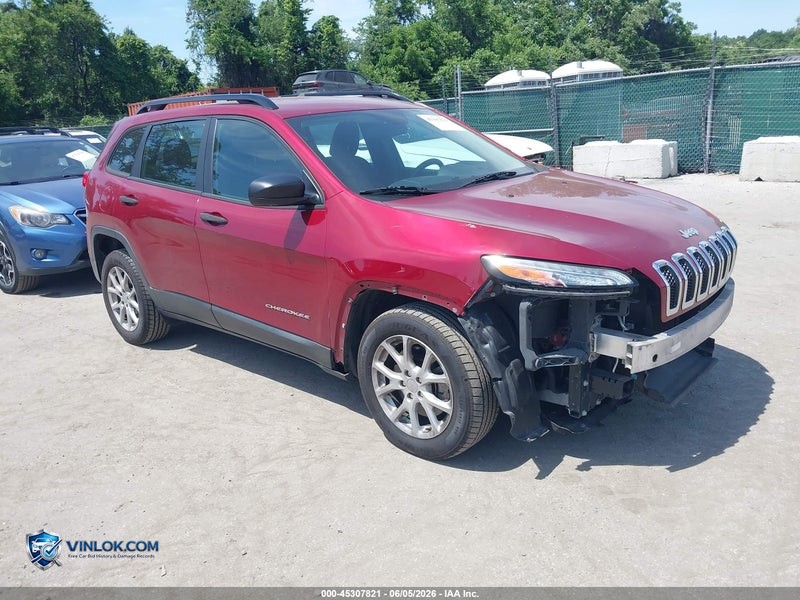 2015 JEEP CHEROKEE SPORT – Lot 45307821 auction photo