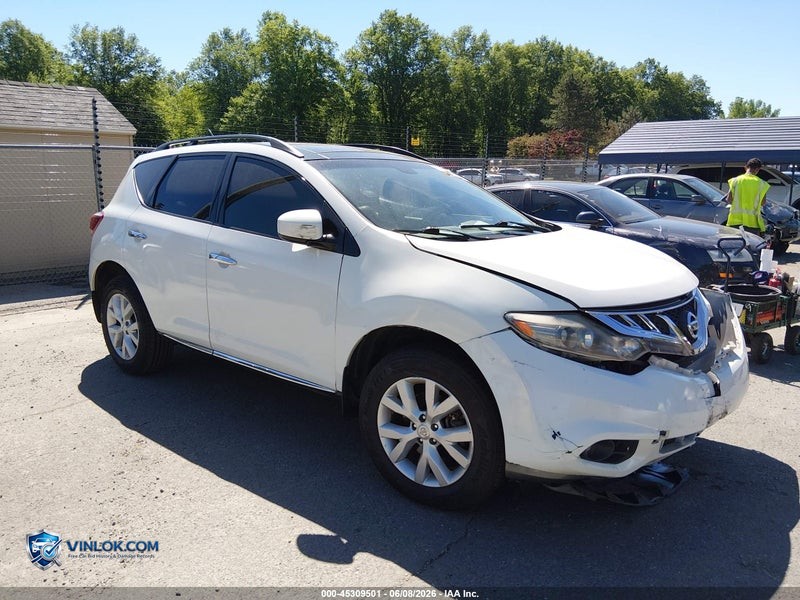 2014 NISSAN MURANO SL – Lot 45309501 auction photo