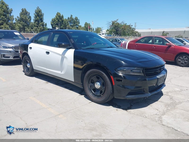 2018 DODGE CHARGER POLICE RWD – Lot 45310269 auction photo