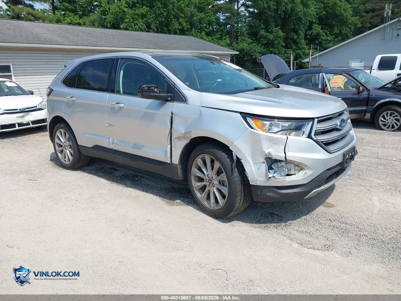 2017 FORD EDGE TITANIUM – Lot 45310687 auction photo