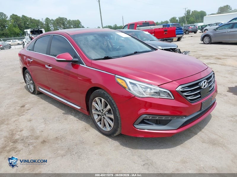 2017 HYUNDAI SONATA LIMITED – Lot 45311079 auction photo