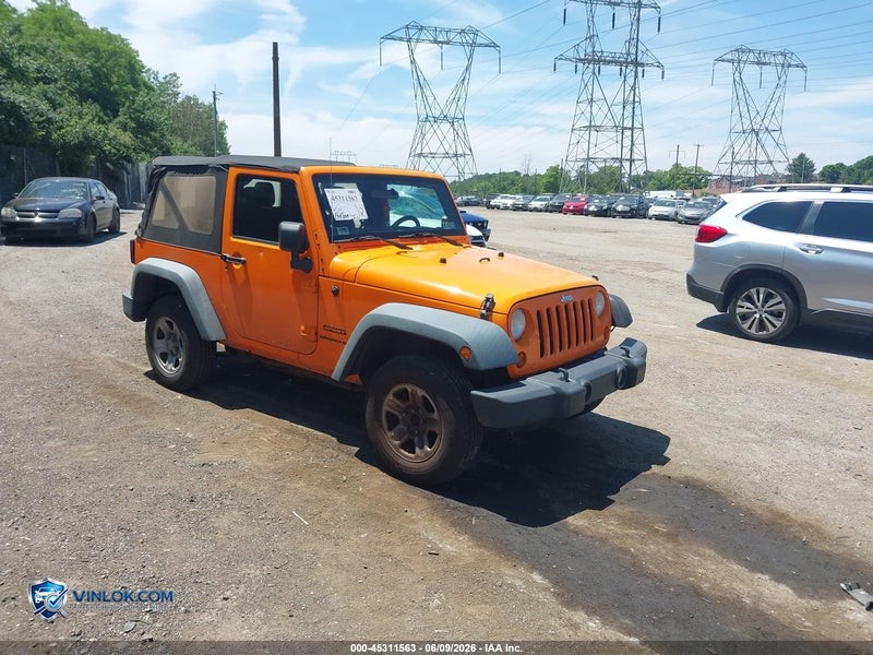 2012 JEEP WRANGLER SPORT – Lot 45311563 auction photo