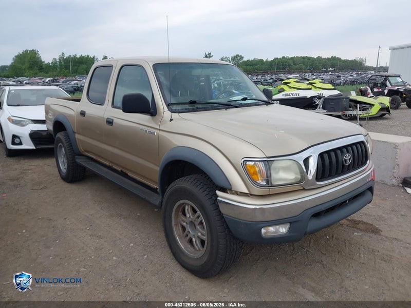 2001 TOYOTA TACOMA BASE V6 – Lot 45312606 auction photo