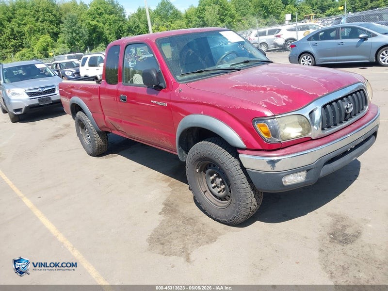 2001 TOYOTA TACOMA BASE V6 – Lot 45313623 auction photo