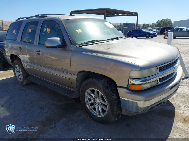 2001 CHEVROLET TAHOE LT – Lot 45314101 auction photo
