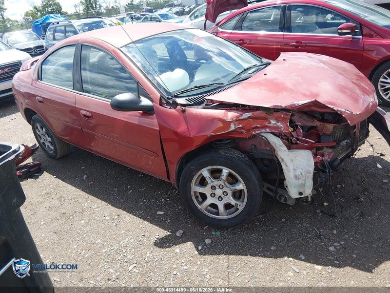 2005 DODGE NEON SXT – Lot 45314499 auction photo