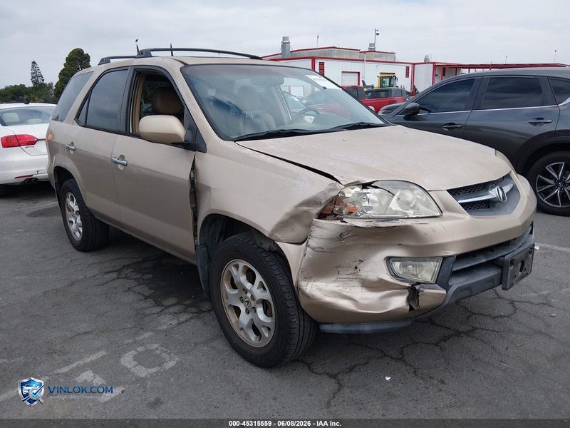 2001 ACURA MDX   – Lot 45315559 auction photo