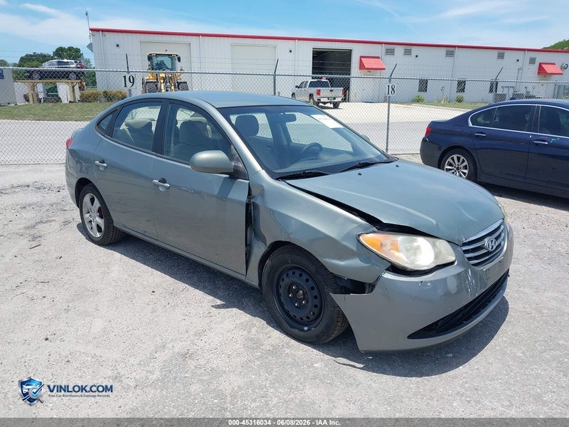 2010 HYUNDAI ELANTRA GLS – Lot 45316034 auction photo