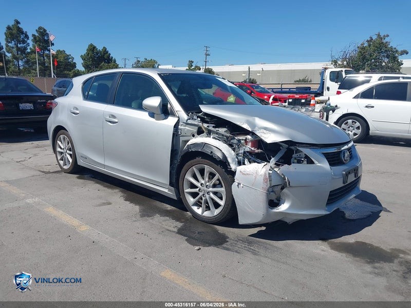 2012 LEXUS CT 200H PREMIUM – Lot 45316157 auction photo