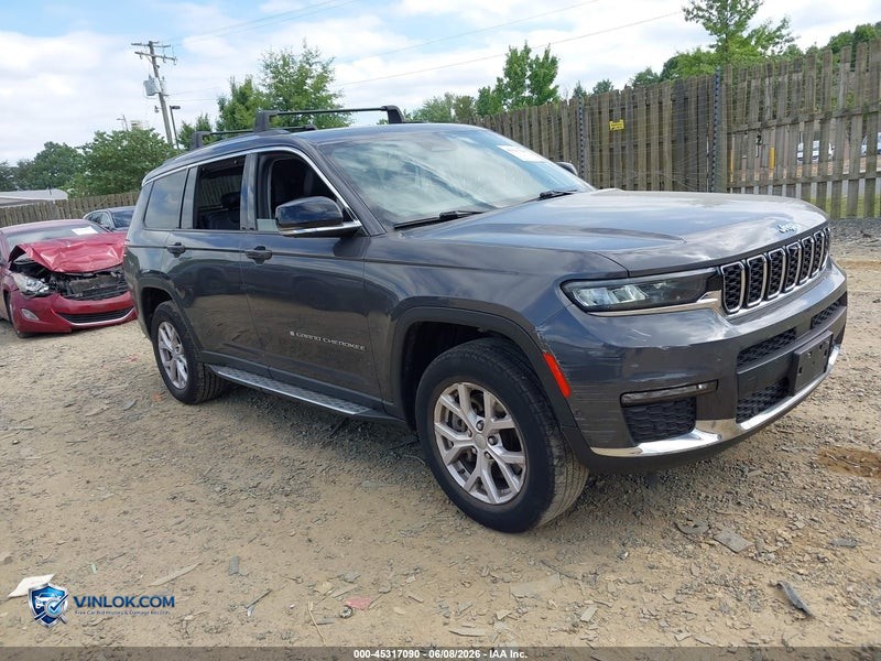 2022 JEEP GRAND CHEROKEE L LIMITED 4X4 – Lot 45317090 auction photo