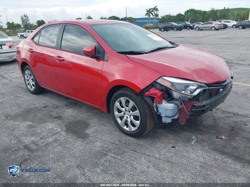 2015 TOYOTA COROLLA LE – Lot 45317636 auction photo