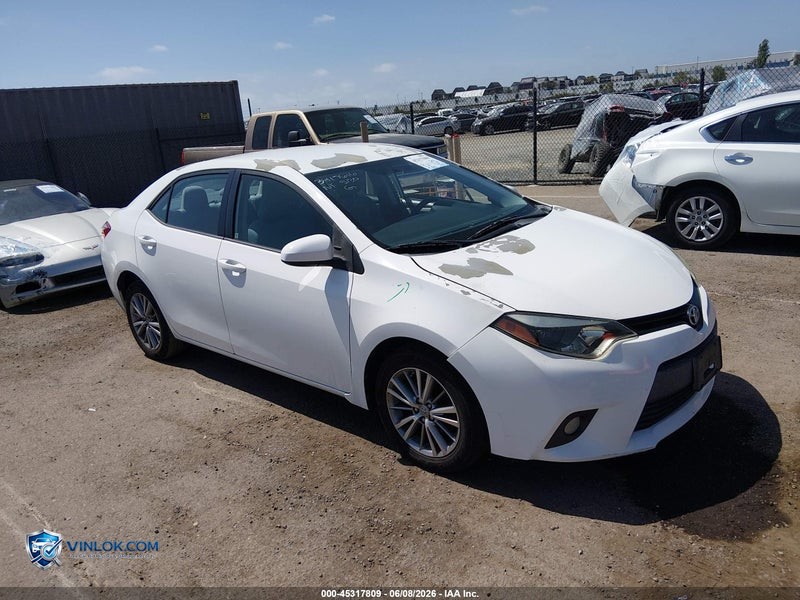 2014 TOYOTA COROLLA LE PLUS – Lot 45317809 auction photo