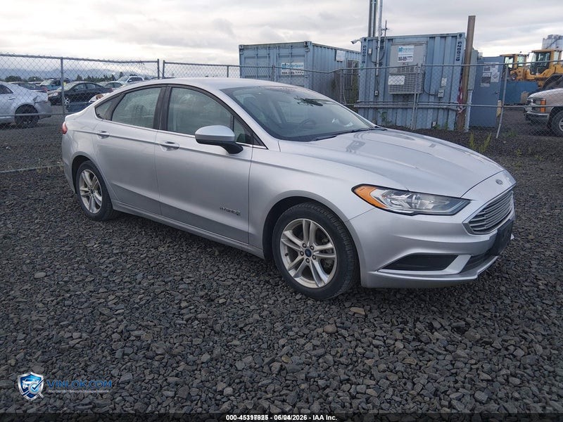 2018 FORD FUSION HYBRID S – Lot 45317925 auction photo