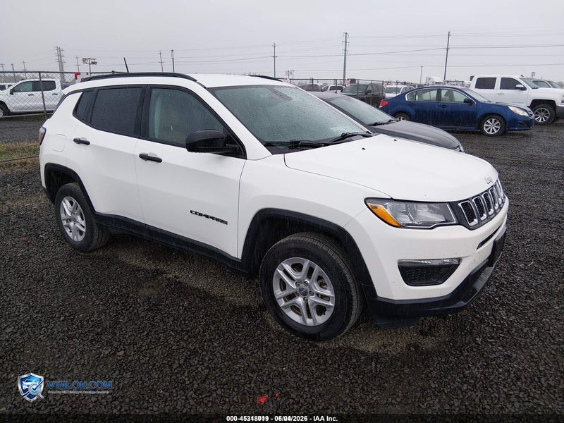 2018 JEEP COMPASS SPORT 4X4 – Lot 45318019 auction photo