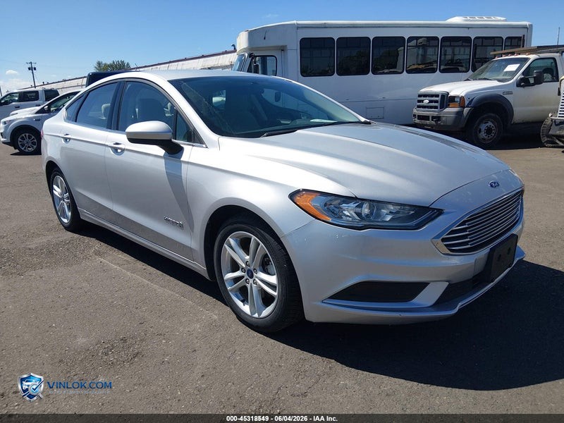 2018 FORD FUSION HYBRID S – Lot 45318549 auction photo