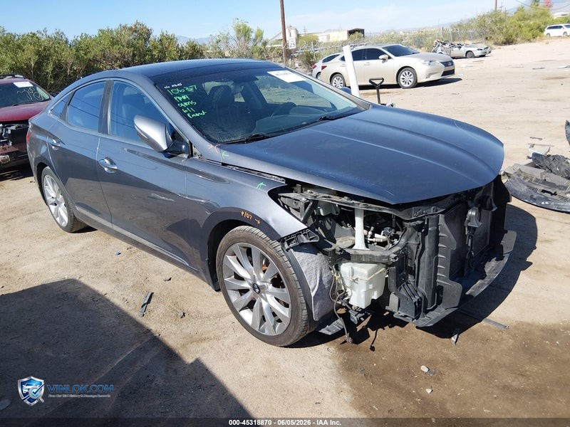 2013 HYUNDAI AZERA   – Lot 45318870 auction photo