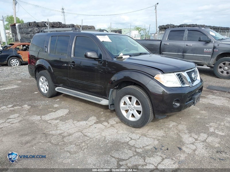 2012 NISSAN PATHFINDER SV – Lot 45320855 auction photo