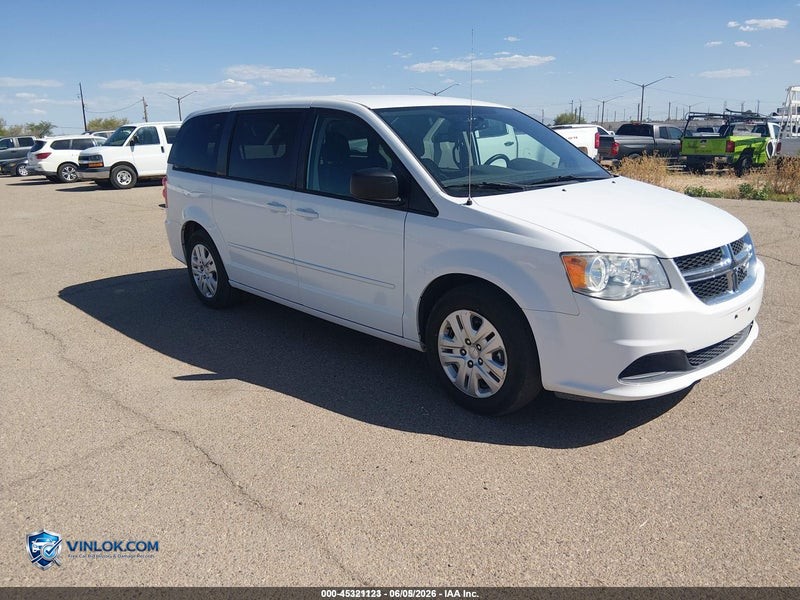 2017 DODGE GRAND CARAVAN SE – Lot 45321123 auction photo
