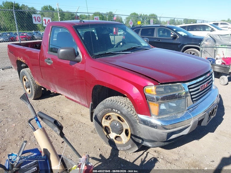 2011 GMC CANYON WORK TRUCK – Lot 45321845 auction photo