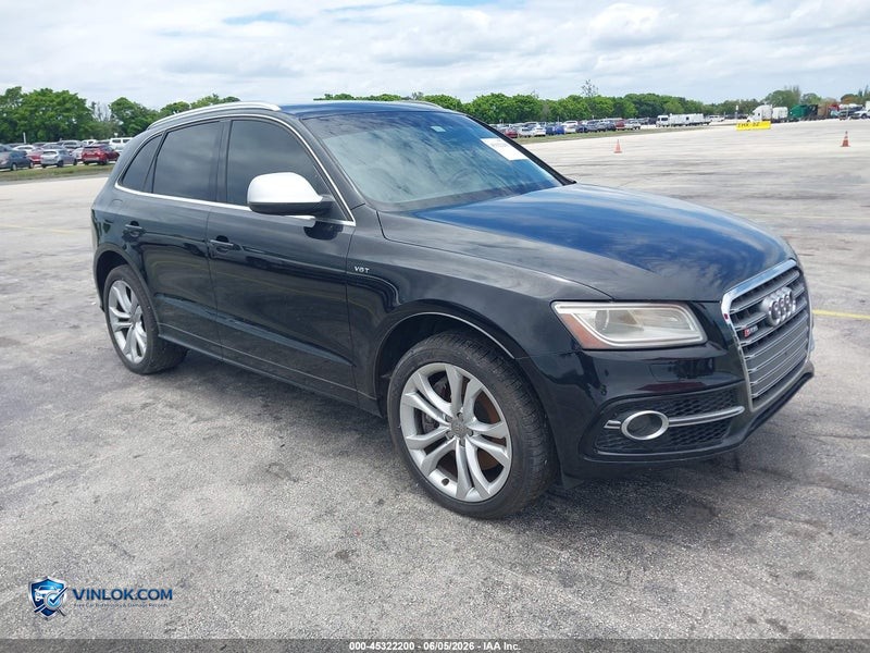 2014 AUDI SQ5 3.0T PREMIUM PLUS – Lot 45322200 auction photo
