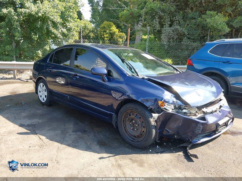 2008 HONDA CIVIC LX – Lot 45325894 auction photo
