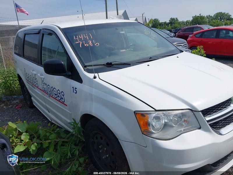 2015 DODGE GRAND CARAVAN SE – Lot 45327970 auction photo