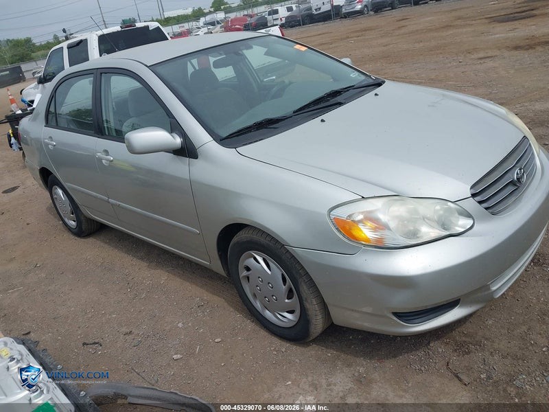 2003 TOYOTA COROLLA LE – Lot 45329070 auction photo
