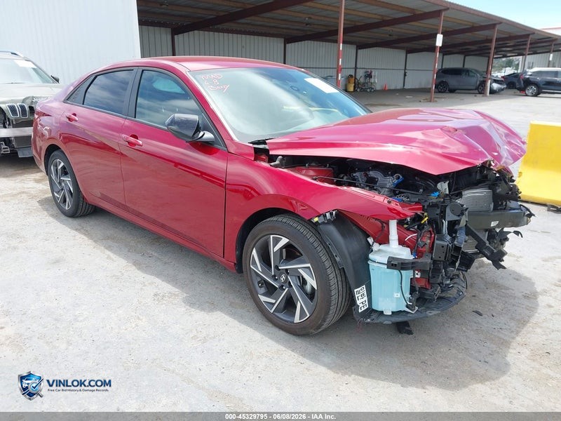 2025 HYUNDAI ELANTRA SEL SPORT – Lot 45329795 auction photo
