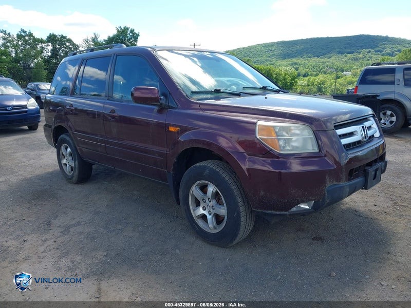 2008 HONDA PILOT EX-L – Lot 45329897 auction photo