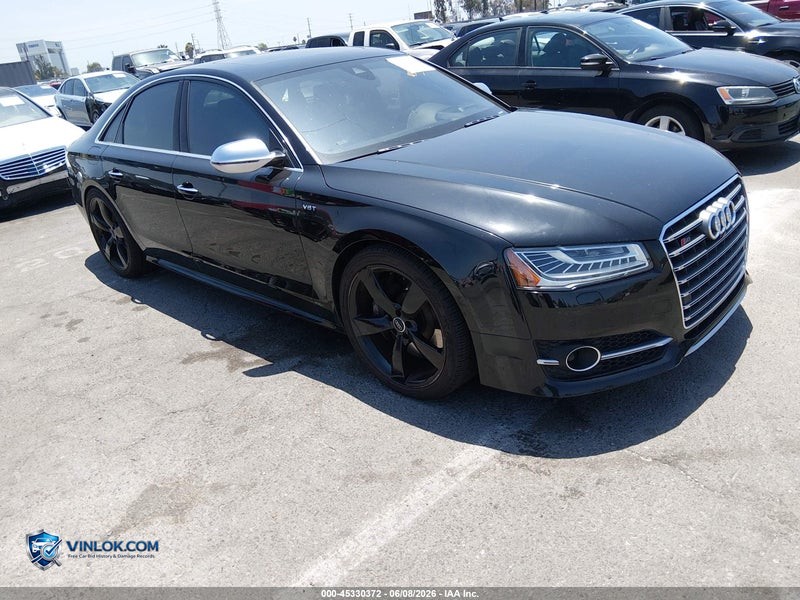 2015 AUDI S8 4.0T – Lot 45330372 auction photo