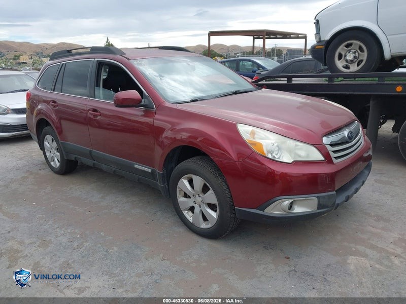 2012 SUBARU OUTBACK 2.5I PREMIUM – Lot 45330530 auction photo
