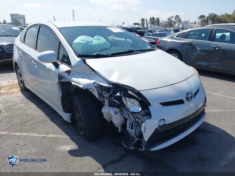 2012 TOYOTA PRIUS THREE – Lot 45330983 auction photo