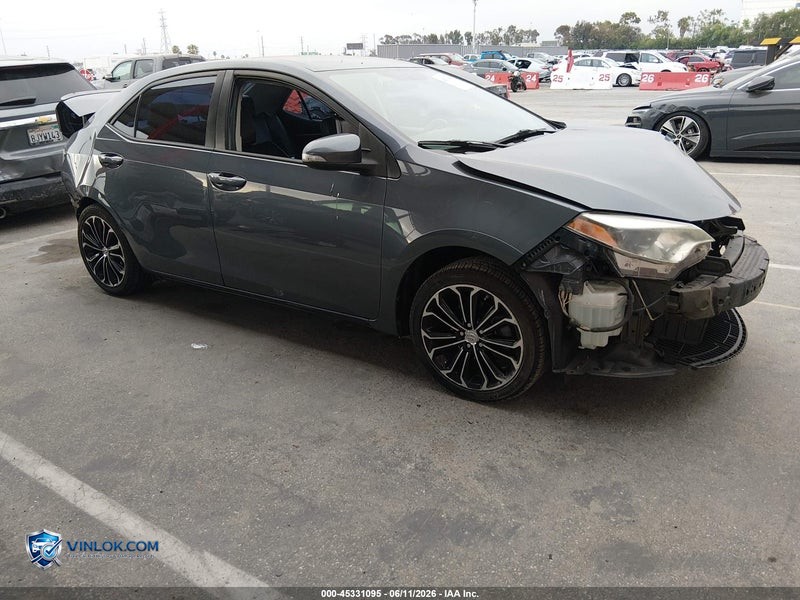 2016 TOYOTA COROLLA S PLUS – Lot 45331095 auction photo