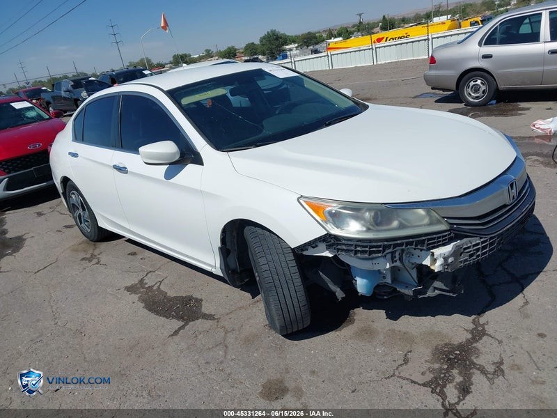 2016 HONDA ACCORD LX – Lot 45331264 auction photo