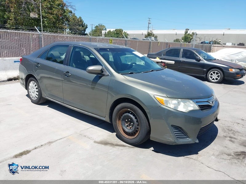 2012 TOYOTA CAMRY LE – Lot 45331391 auction photo