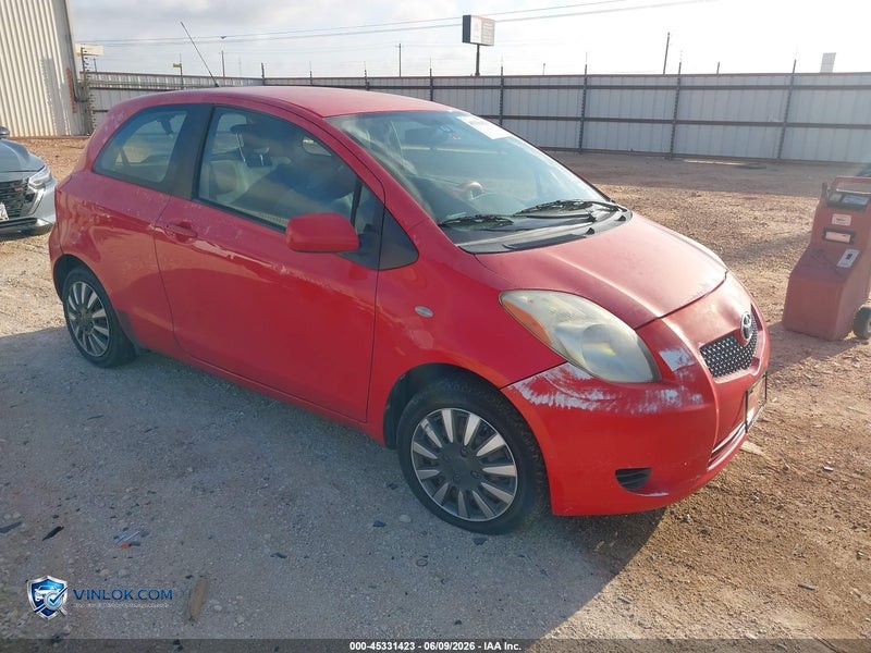 2008 TOYOTA YARIS   – Lot 45331423 auction photo