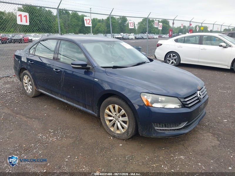 2015 VOLKSWAGEN PASSAT 1.8T WOLFSBURG EDITION – Lot 45331466 auction photo