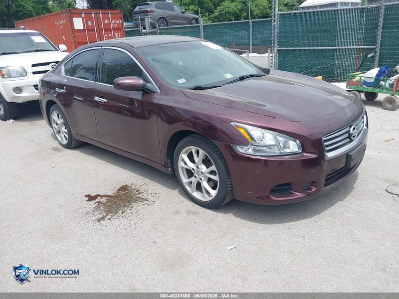 2014 NISSAN MAXIMA 3.5 S/3.5 SV – Lot 45331880 auction photo