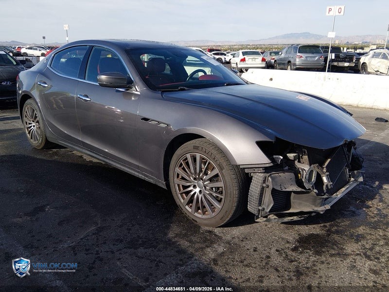 2018 MASERATI GHIBLI – Lot 44834651 auction photo