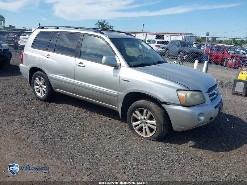 2006 TOYOTA HIGHLANDER HYBRID V6 – Lot 45332220 auction photo